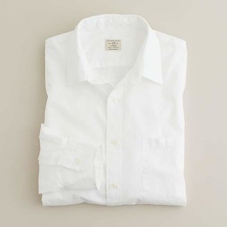 J.Crew Secret Wash point-collar shirt in white