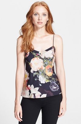 Ted Baker Floral Print Scallop Trim Camisole