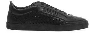 Dolce & Gabbana TRAINERS PERFORATED BLACK ON B Black