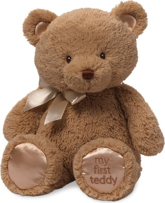Gund Baby My First Teddy Plush Brown Bear