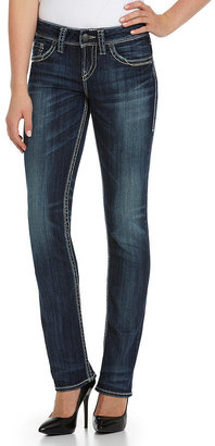Silver Jeans Co. Suki Straight-Leg Jeans