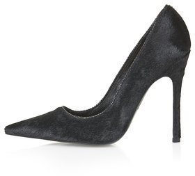 Topshop Womens PRISTINE Premium Court Shoes - Black
