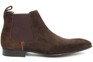 Paul Smith SHOES Ebano suede Falconer Chelsea Boots - Sale