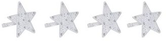 Star by Julien Macdonald Set of four silver star napkin rings