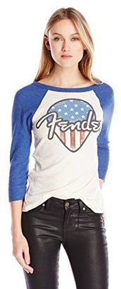 Lucky Brand Women's Fender Pic Thermal Top