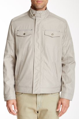 Kenneth Cole New York Zip Front Pocketed Jacket