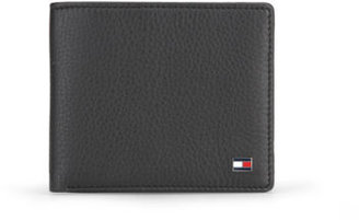 Tommy Hilfiger Men's Ridley Leather Mini Credit Card Wallet - Black