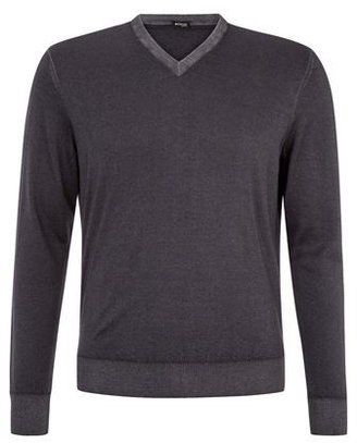 Kiton Cashmere-Silk V-Neck Sweater
