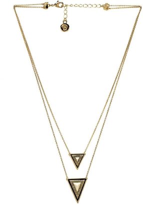 House Of Harlow Teepee Triangle Necklace