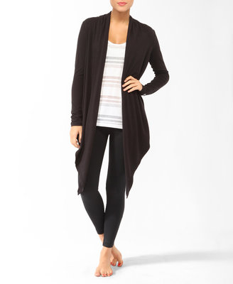 Forever 21 sport Shirred Tie Cardigan