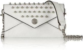 Rebecca Minkoff Studded textured-leather wallet