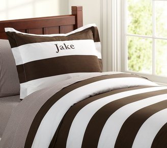 Pottery Barn Kids Rugby Duvet Cover