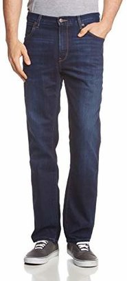 Wrangler Men's Texas Regular fit, Straight leg Jeans, Blue, W44/L34