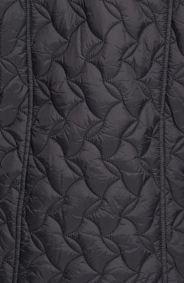 Larry Levine Quilted Jacket with Detachable Hood