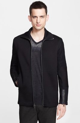 John Varvatos Collection Quilted Short Jacket
