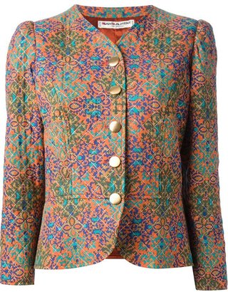 Yves Saint Laurent Vintage printed quilted jacket