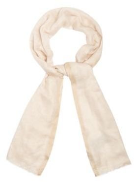 Star by Julien Macdonald Designer cream coloured edge scarf