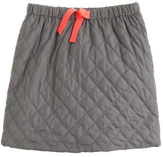 J.Crew Girls' quilted puffer skirt