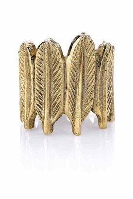 House Of Harlow Feather Row Ring