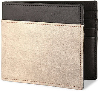 Maison Martin Margiela 7812 Maison Martin Margiela Two-tone leather wallet - for Men