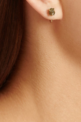 Melissa Joy Manning 14-karat gold labradorite earrings