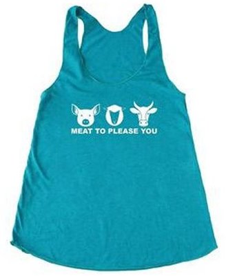 Bad Pickle Tees Meat To Please You Women's Tank