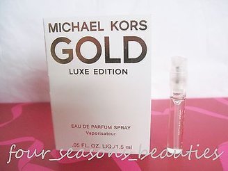 Michael Kors ANY 2 Perfume Women GOLD Luxe Edition Lot Set sample 0.1 oz U PICK