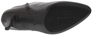 Ralph Lauren NEW Nata Brown Leather Heels Ankle Boots Shoes 9 Medium (B,M) BHFO