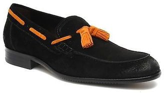 Marvin&co Men's Petrolo Rounded toe Loafers in Black