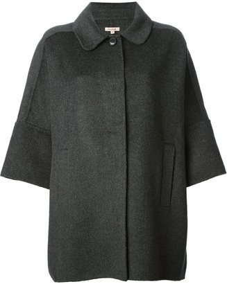 P.A.R.O.S.H. short sleeved cape coat