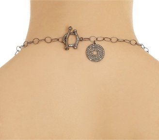Black Diamond Carole Shashona Imperial Ganesh Pendant Necklace