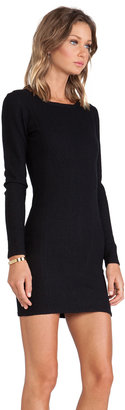 L'Agence LA't by Long Sleeve Fitted Dress