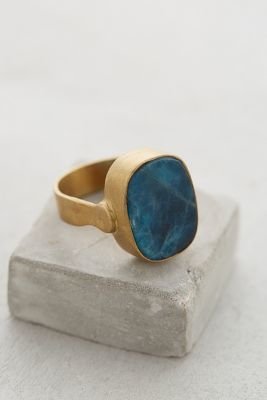 Roost Blue Apatite Ring