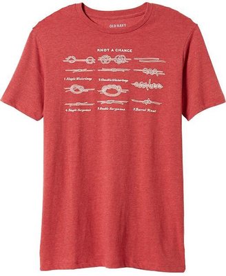 Humör Men's " Knot  a Chance" Graphic Tees