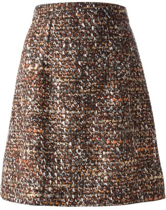Dolce & Gabbana bouclé tweed skirt