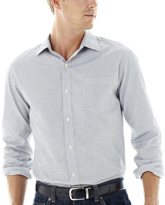Claiborne Long-Sleeve Woven Shirt