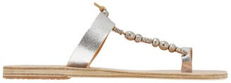 Yumi Ancient Greek Sandals Iris Silver Sandal