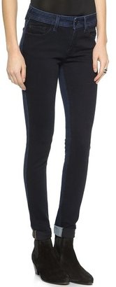 DL1961 Amanda Colorblock Skinny Jeans