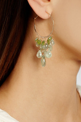 Melissa Joy Manning 14-karat gold multi-stone earrings