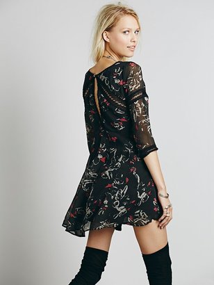 Free People Key to My Heart Fit and Flare