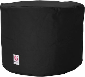 Indo Soul Indosoul Collections Bintan Outdoor Ottoman Cover, Black