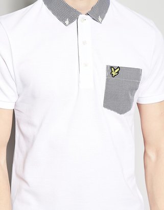 B.young Lyle & Scott Vintage Polo with Contrast Collar
