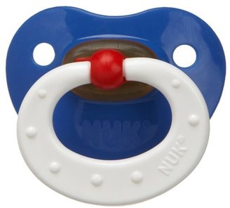 NUK Classic Latex BPA Free Pacifier, 6 Months, Colors May Vary