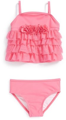 Little Me Tiered Two-Piece Swimsuit (Baby Girls)