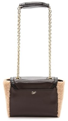 Diane von Furstenberg 440 Shearling Mini Bag