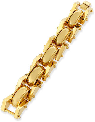 Lele Sadoughi 24k Gold-Plated Satellite Link Bracelet