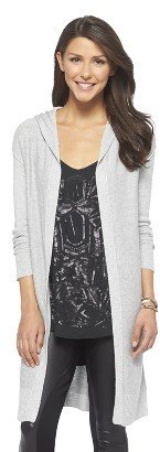 Mossimo Open Front Long Cardigan