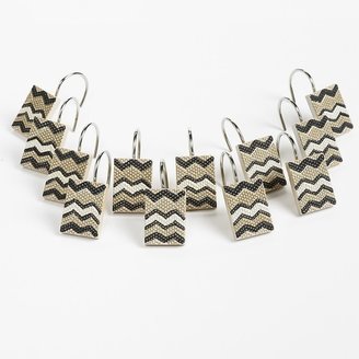 Avanti Linens Lauren Collection Shower Hooks - Set of 12