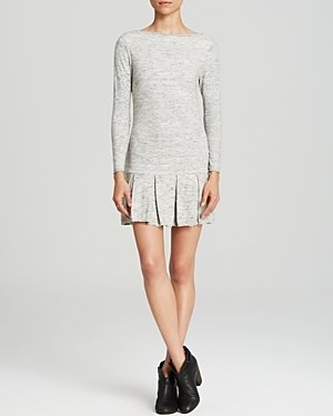Joie Sweater Dress - Milanda Pleated