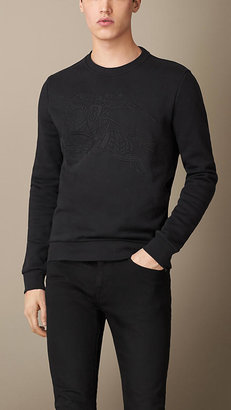 Burberry Hand-Embroidered Sweatshirt